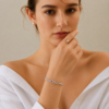 Ruby Circle Bracelet
