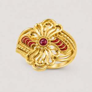 Imperial Floral Ring