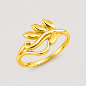 Swan Gold Ring