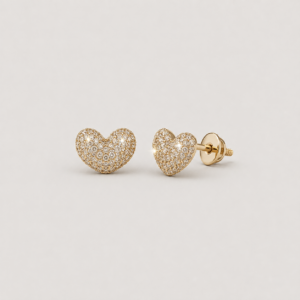 Heart Studs