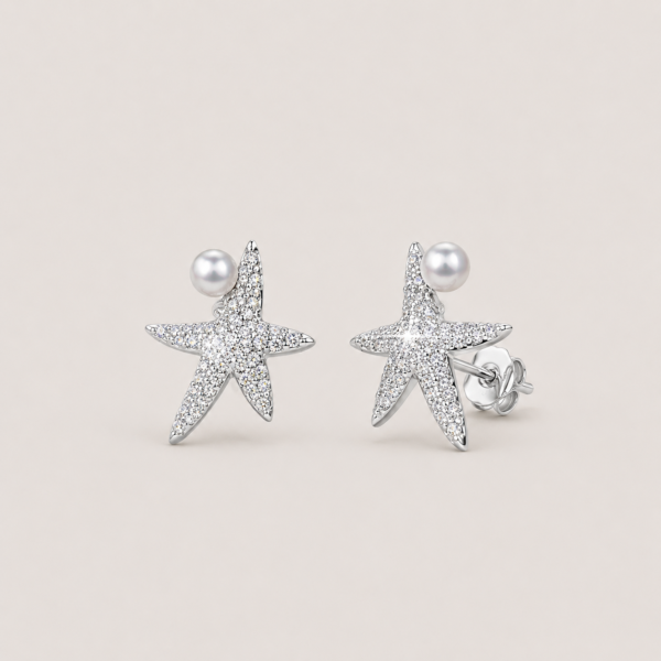 Silver Star Studs