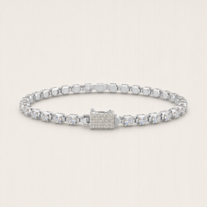 Aqua Heart Bracelet