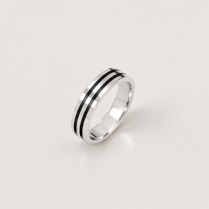 Twin Line Ring