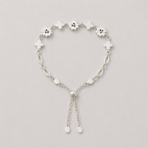 Elegant Bloom Slider Bracelet