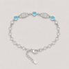 925 Sterling Silver Bracelet for Women | Caro Gold Ocean Mist Bracelet