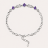 Purple Gem Bracelet