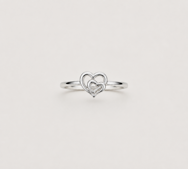Double Heart Ring