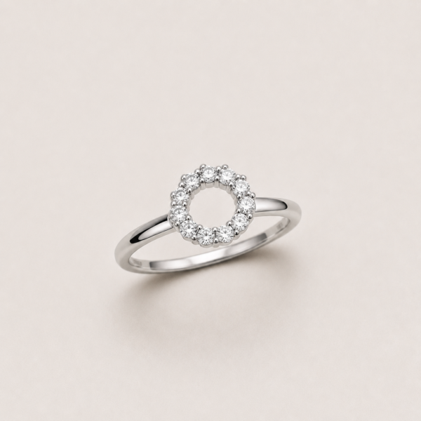 Circle Cut Ring