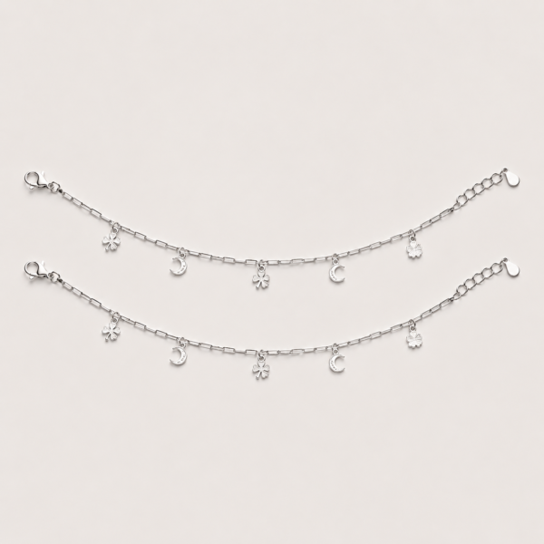Starlit Moon Anklet