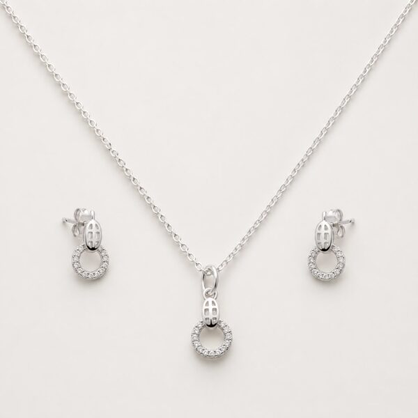 Circle Pendent Set