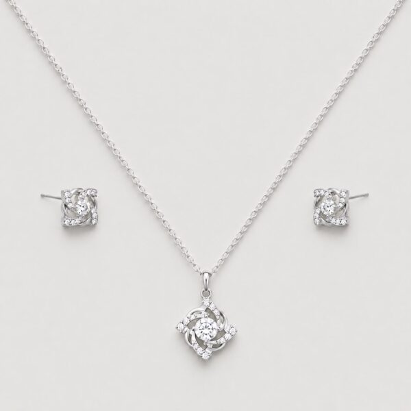 Floral Pendent Set