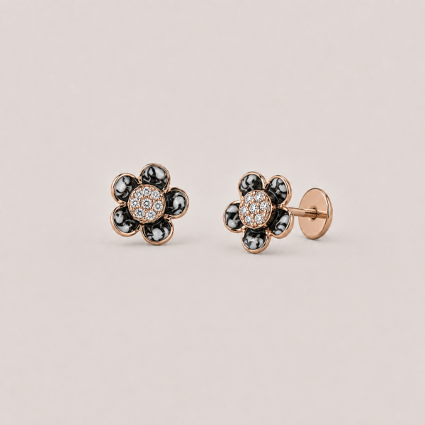 SES13A Daisy Studs