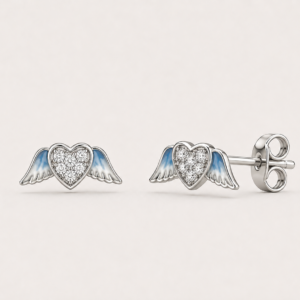SES25A Angel Wing Studs