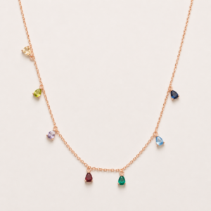 Rainbow Drops Chain