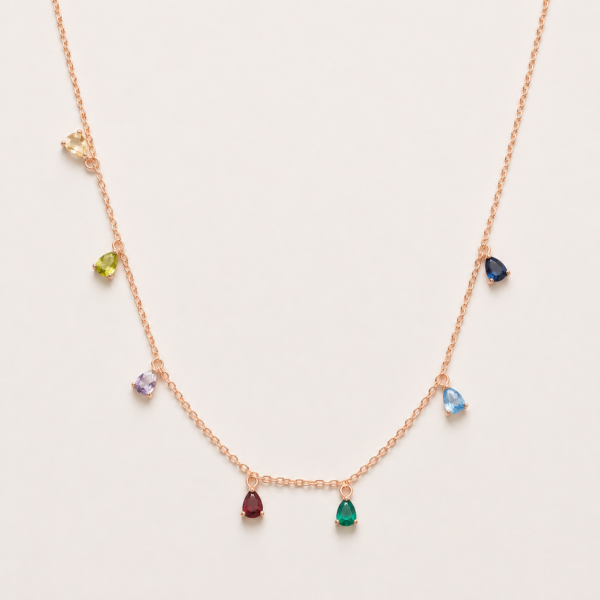 Rainbow Drops Chain