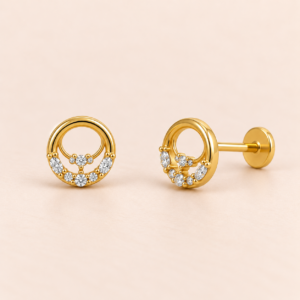 Double Round Studs