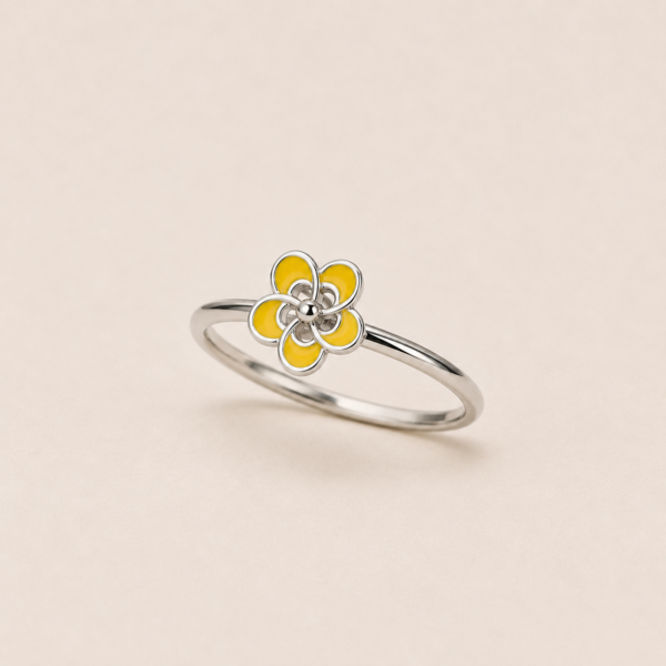 Sunflower Baby Ring