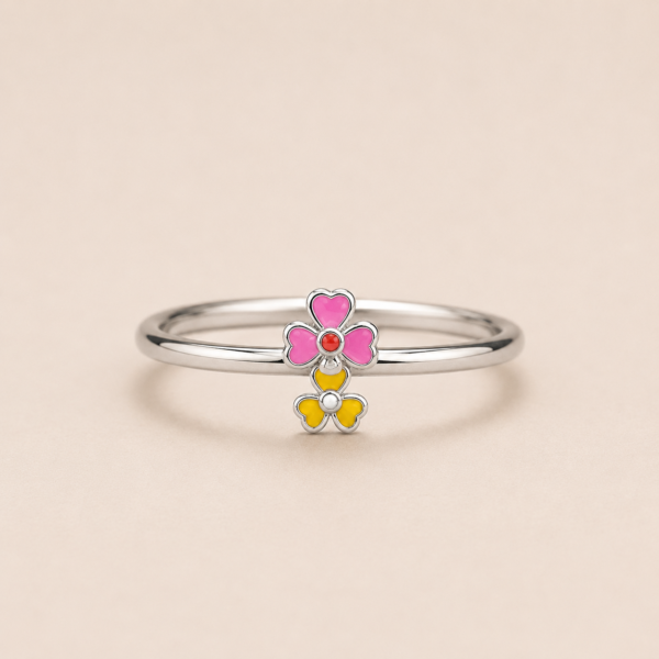 Duo Flower Ring